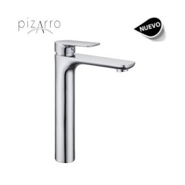 MONOMANDO ALTO PARA LAVABO DE LATÓN CROM..