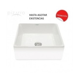 LAVABO DE SOBREPONER SIN REBOSADERO..
