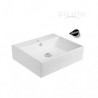 LAVABO DE SOBREPONER CON REBOSADERO..