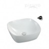 LAVABO DE SOBREPONER SIN REBOSADERO..