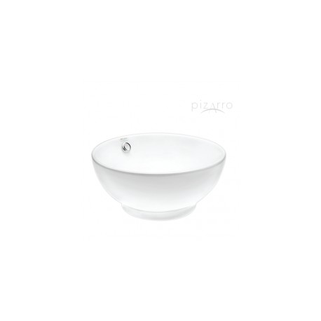LAVABO DE SOBREPONER CON REBOSADERO..