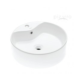 LAVABO DE SOBREPONER CON REBOSADERO..
