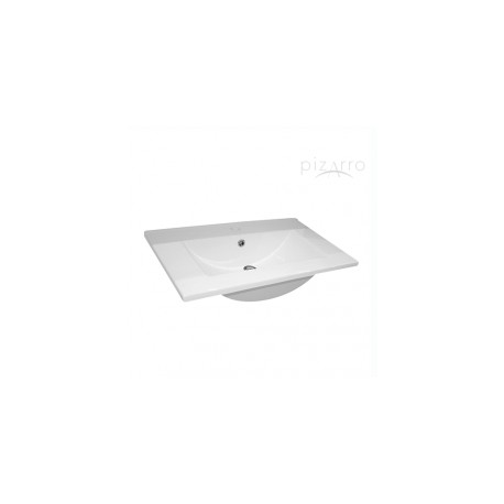 LAVABO DE SEMI EMPOTRAR CON REBOSADERO..