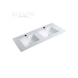 LAVABO DE SEMI EMPOTRAR CON REBOSADERO..