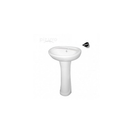 LAVABO CON PEDESTAL..